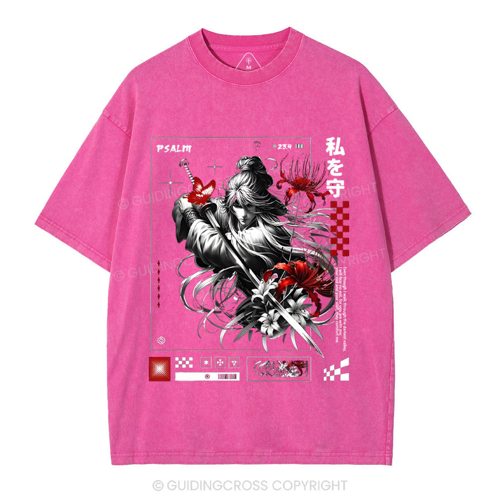 sample washed T-Shirt Sale - GuidingCross