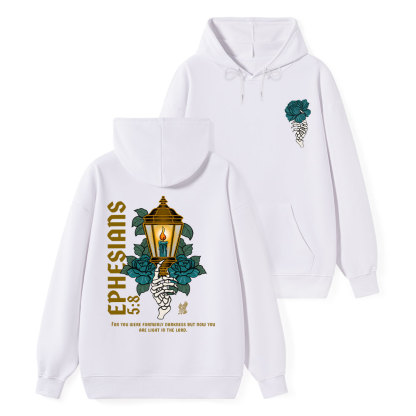 For You Were Formerly Darkness Classic Christian Hoodie