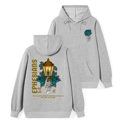 For You Were Formerly Darkness Classic Christian Hoodie