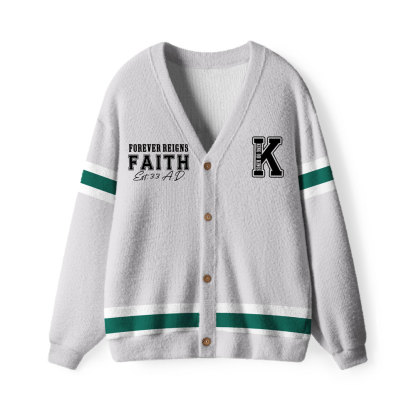 Forever Reigns Faith Christian Lightweight Cardigan