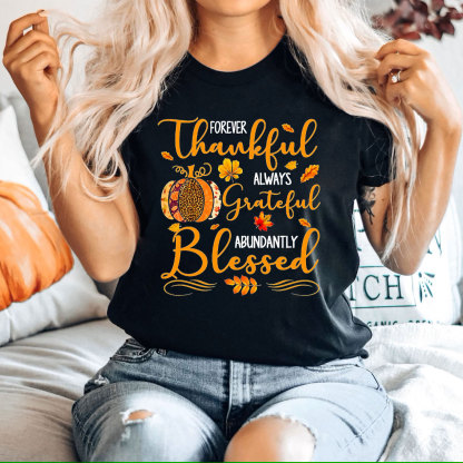 Forever Thankful Christian T-Shirt