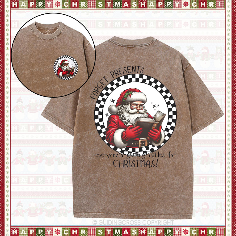 Double-sided sample washed T-Shirt Sale - GuidingCross