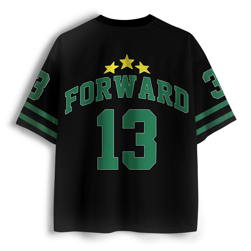 Forget What Lies Behind Christian Black Mesh Jersey