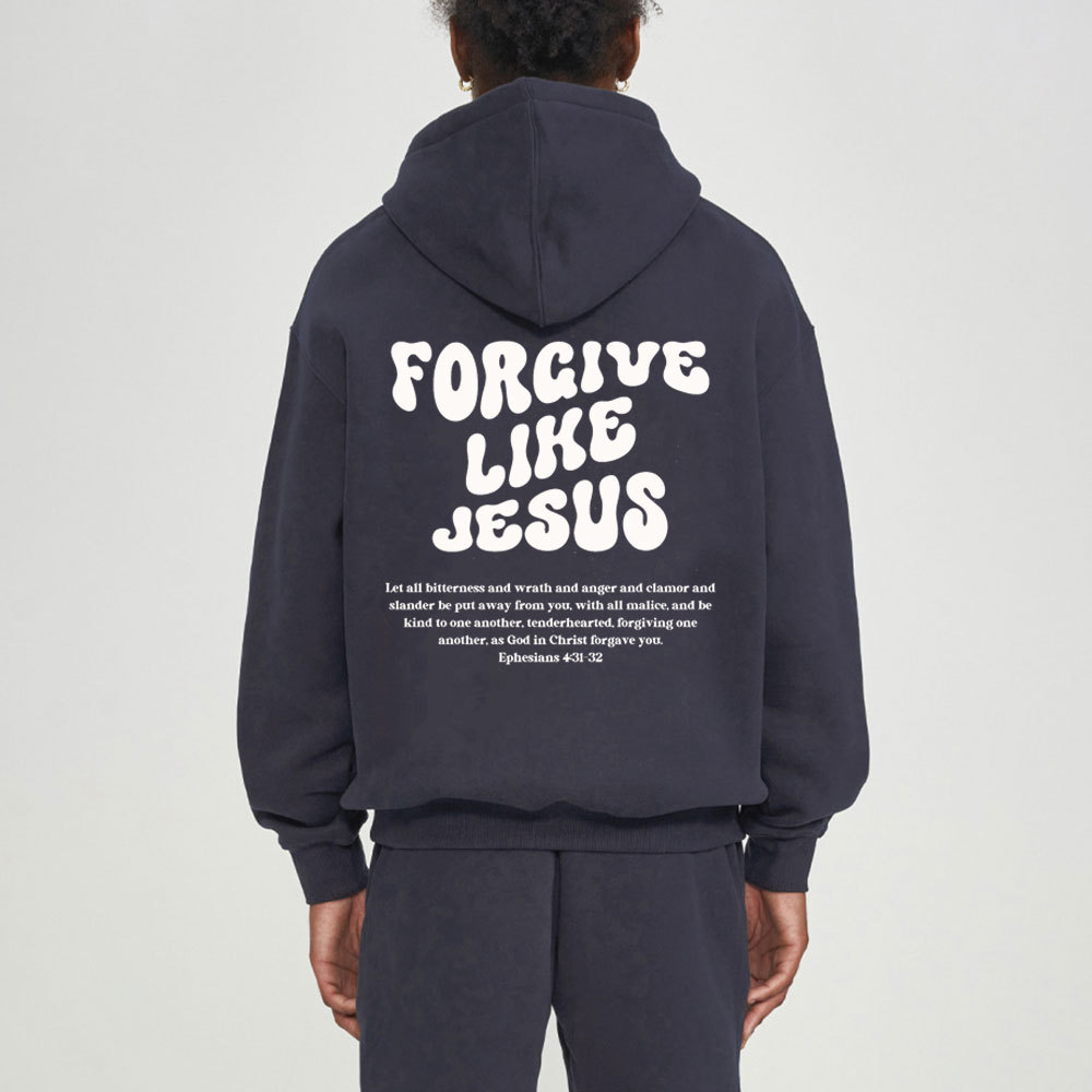 Forgive Like Jesus Christian Fleece Hoodie Set