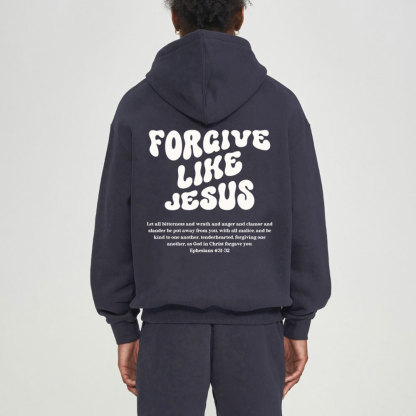 Forgive Like Jesus Christian Fleece Hoodie Set