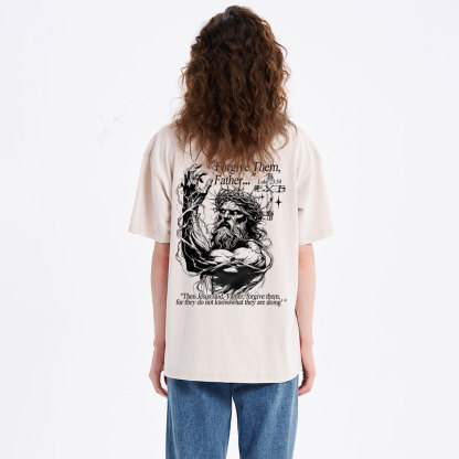 Forgive The Father Christian Washed T-Shirt