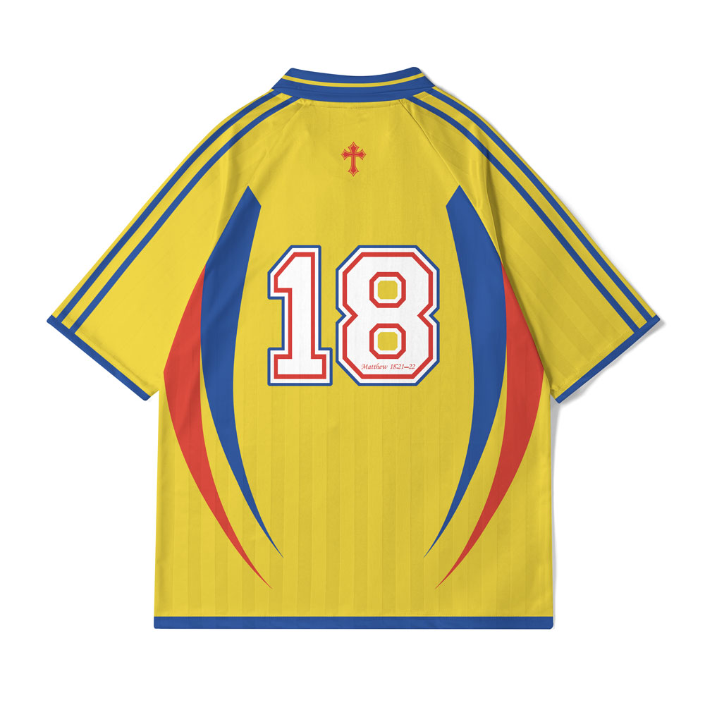 Forgiven Always Christian Collar Jersey