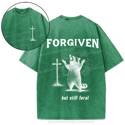 Forgiven Be Still Farel Christian Washed T-Shirt