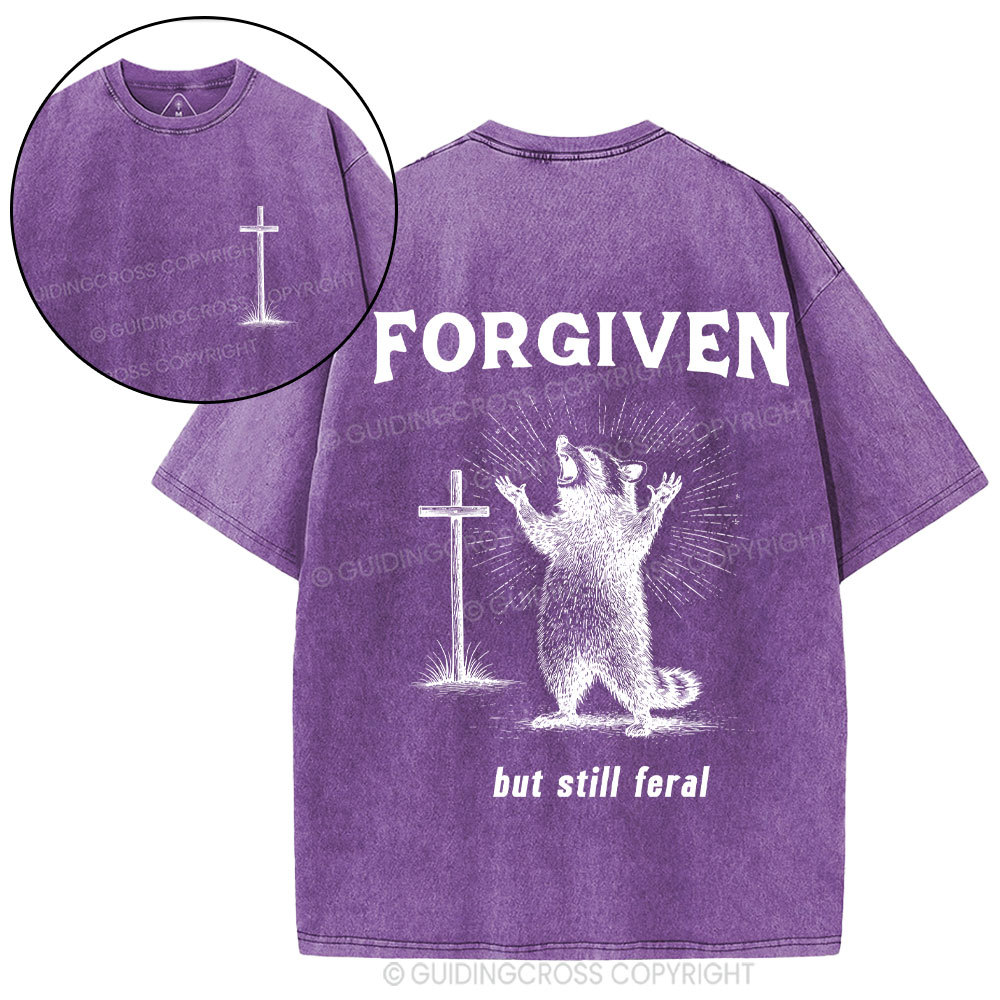 Forgiven Be Still Farel Christian Washed T-Shirt
