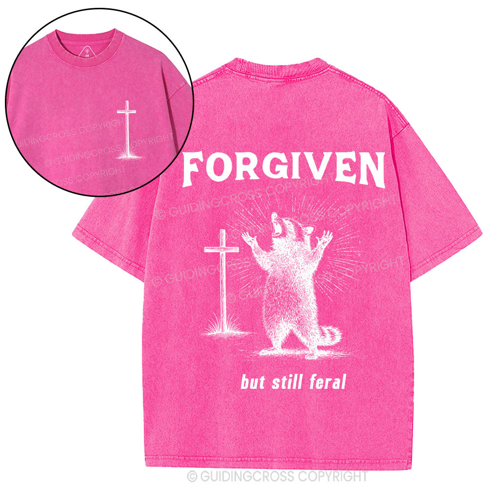 Forgiven Be Still Farel Christian Washed T-Shirt