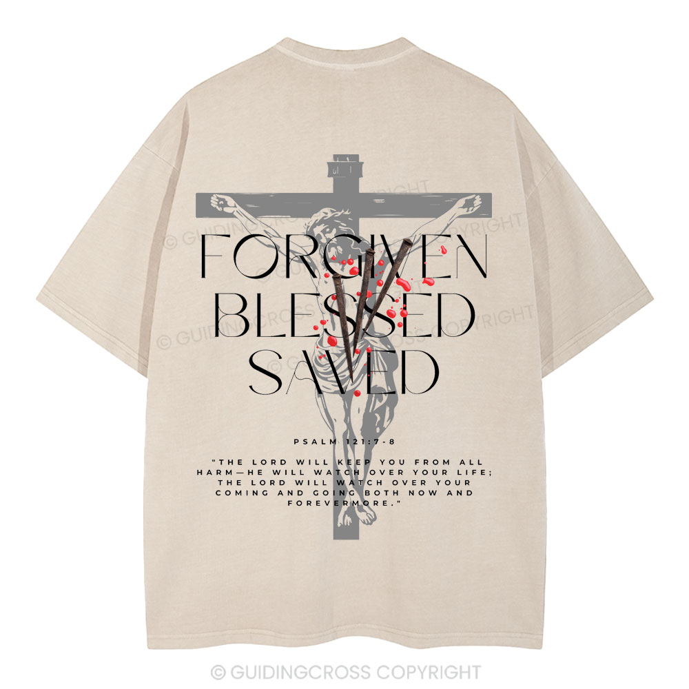 New-Sample Christian Washed T-Shirt Sale - GuidingCross