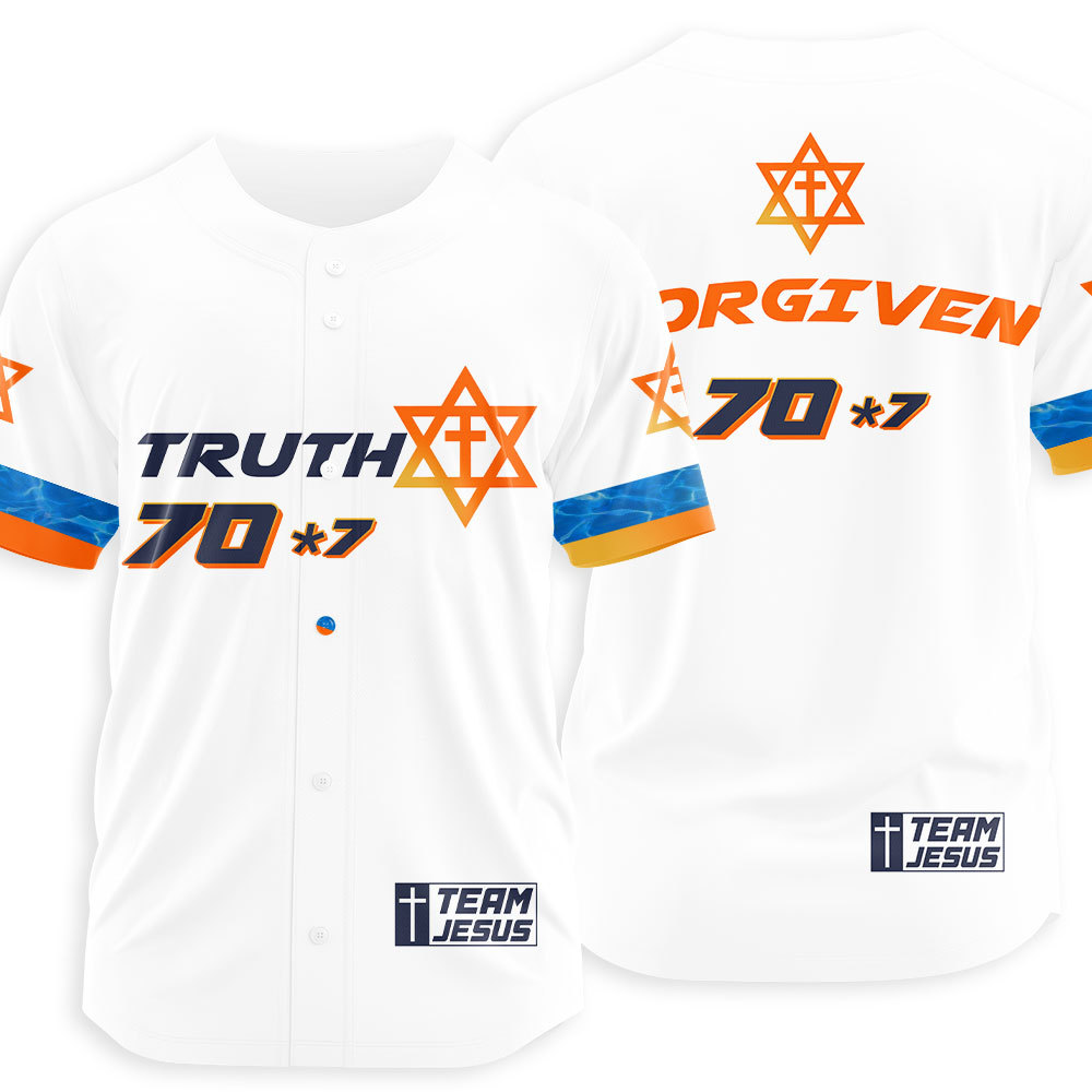 Forgiven Christian Baseball Jersey