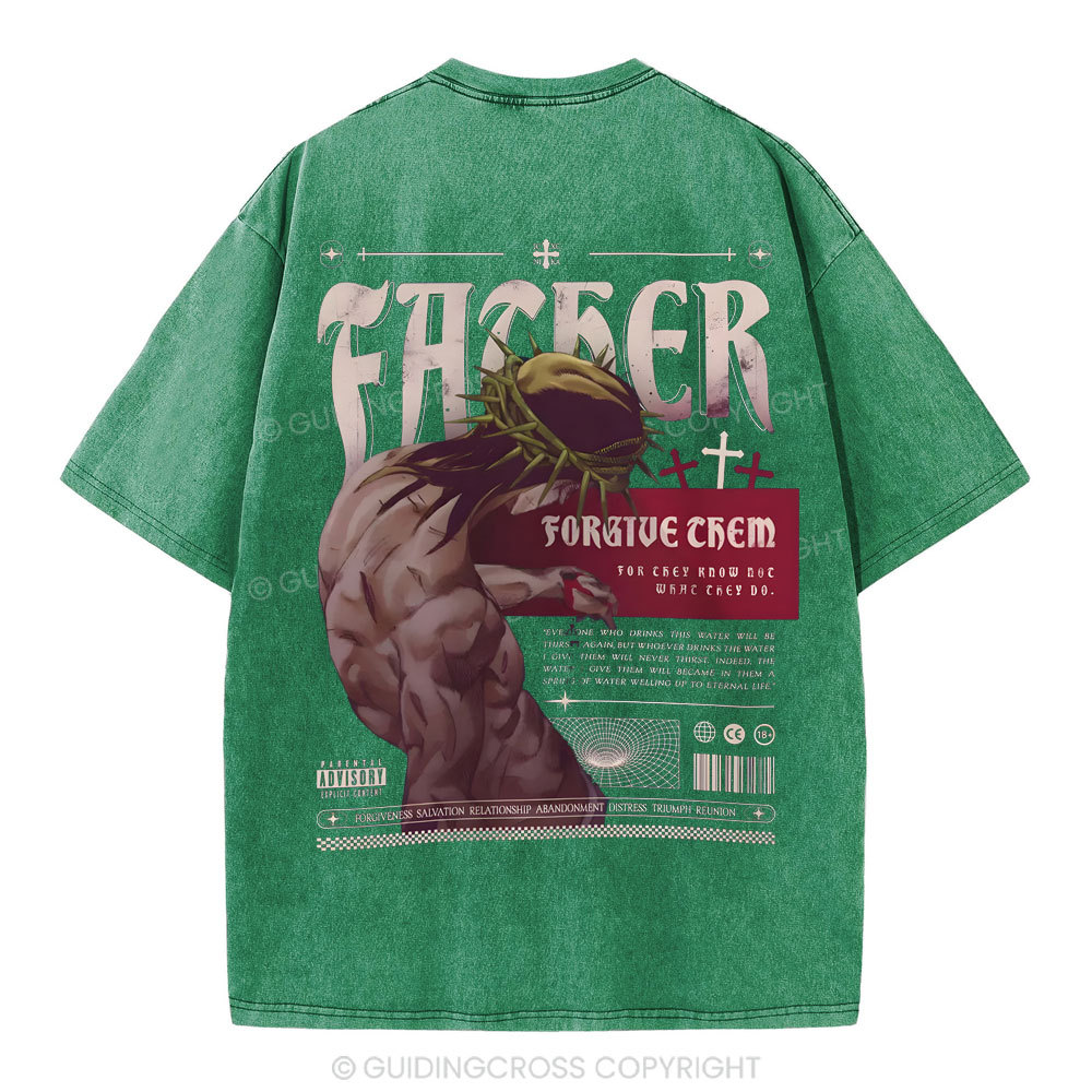 Forgiven Christian Washed T-Shirt