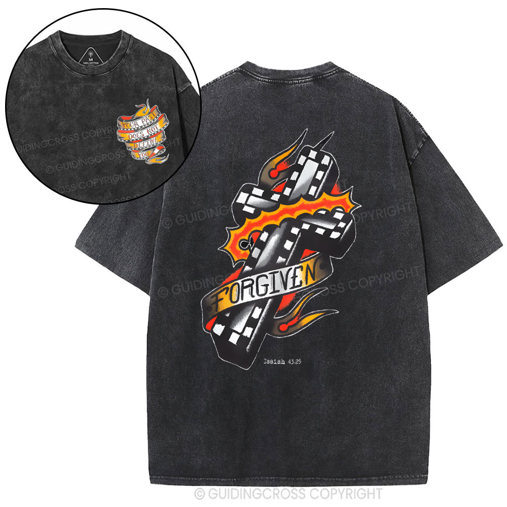 Forgiven Christian Washed T-Shirt