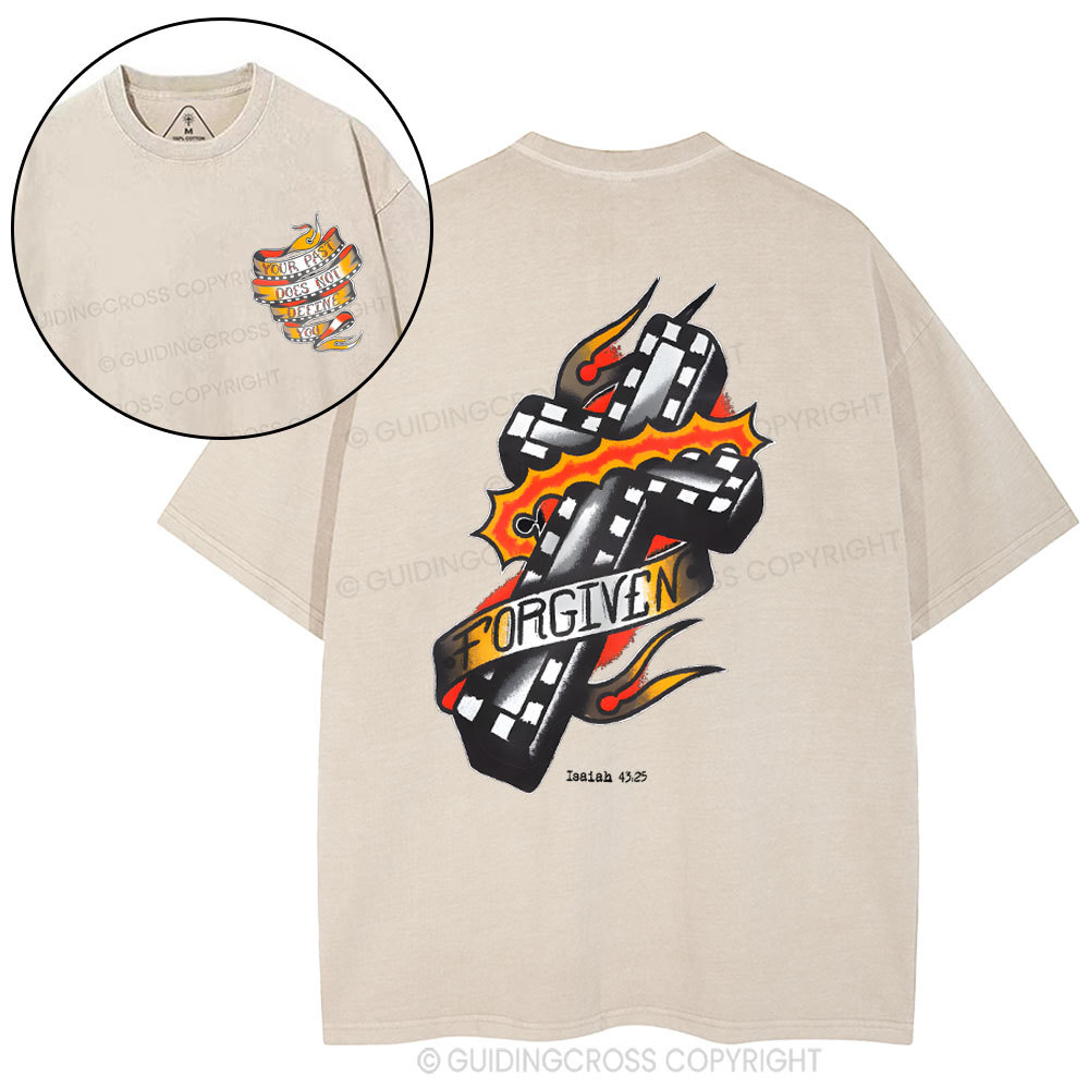 Forgiven Christian Washed T-Shirt