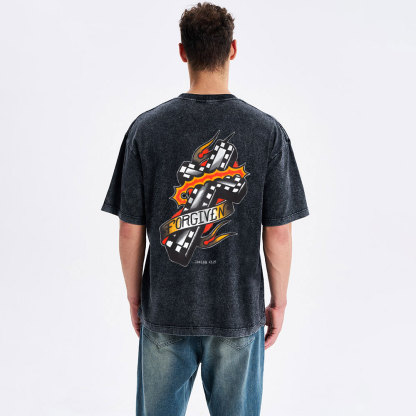 Forgiven Christian Washed T-Shirt
