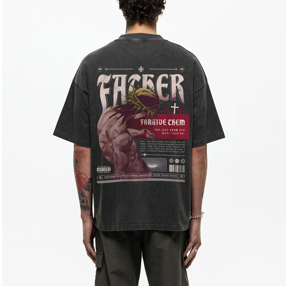 Forgiven Christian Washed T-Shirt