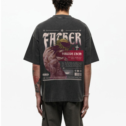 Forgiven Christian Washed T-Shirt