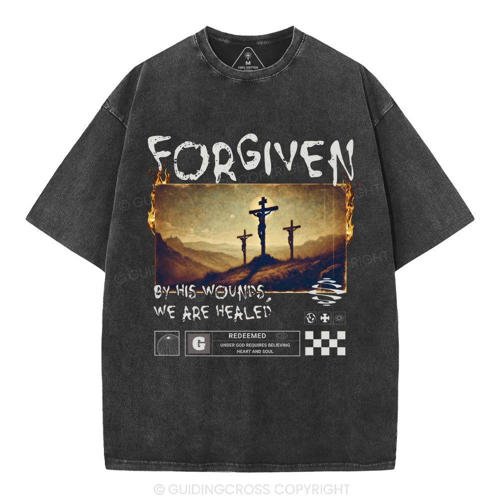 Forgiven Christian Washed T-Shirt