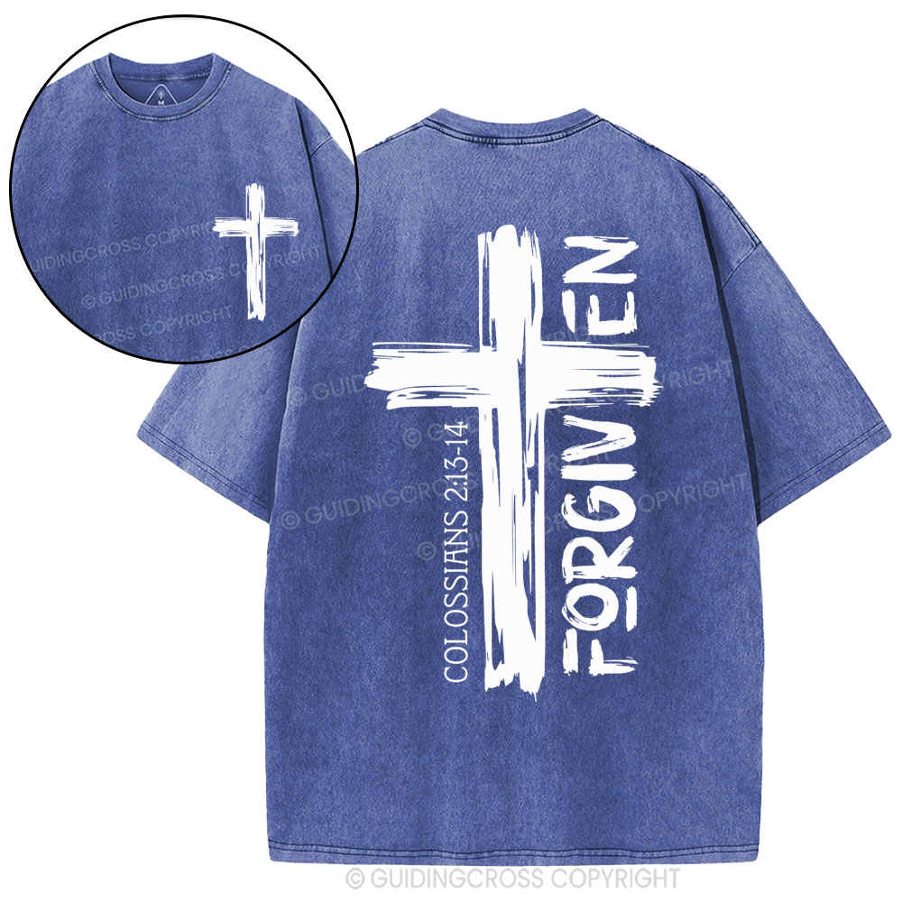 Forgiven Christian Washed T-Shirt