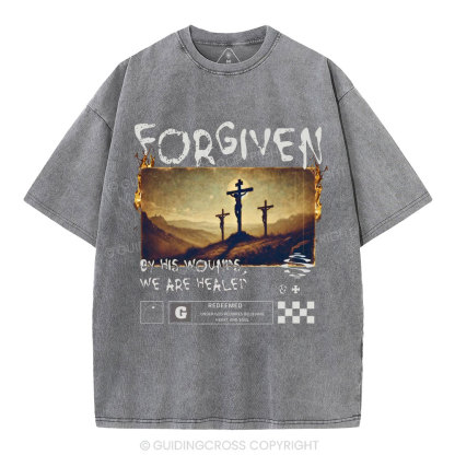 Forgiven Christian Washed T-Shirt