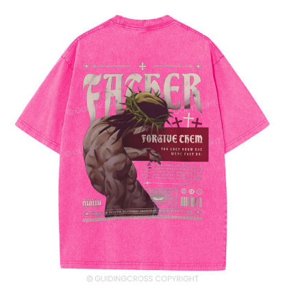 Forgiven Christian Washed T-Shirt