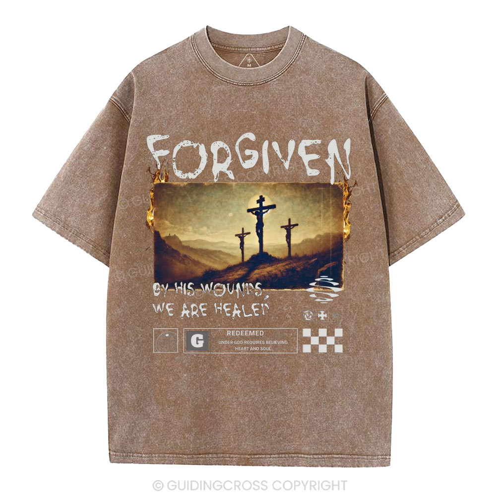 Forgiven Christian Washed T-Shirt