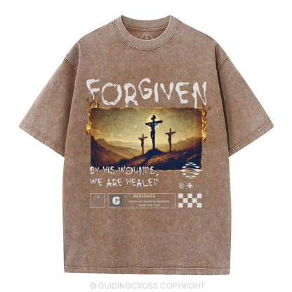 Forgiven Christian Washed T-Shirt