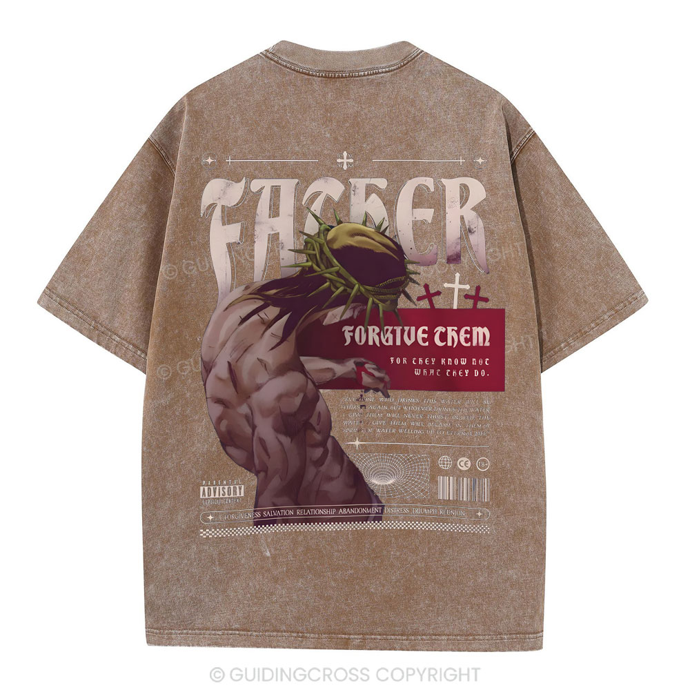 Forgiven Christian Washed T-Shirt