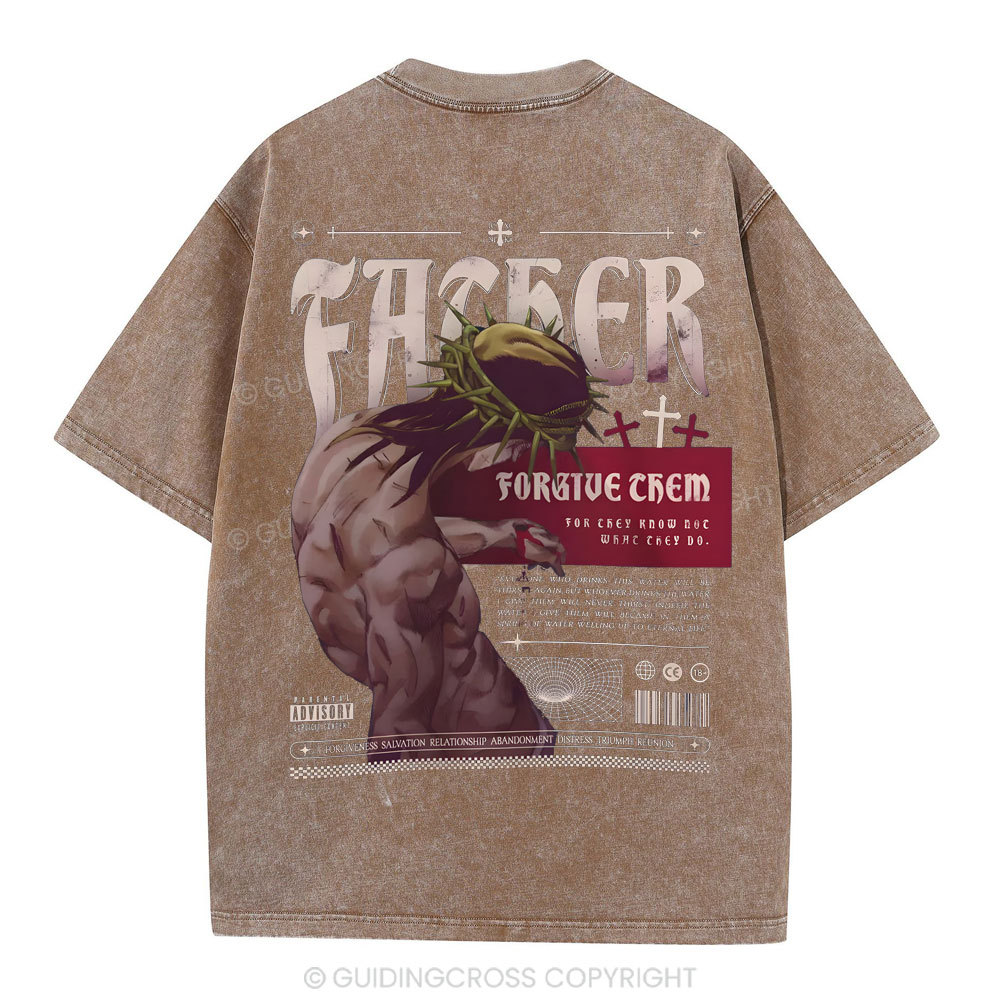 Forgiven Christian Washed T-Shirt