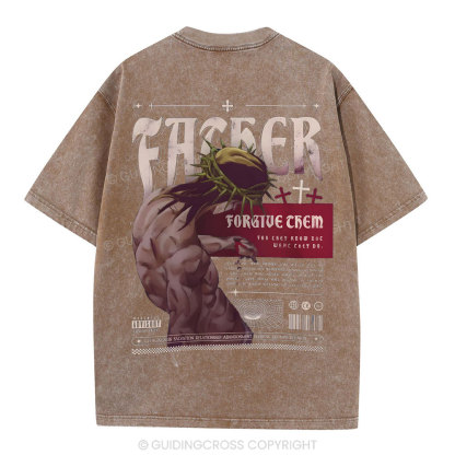 Forgiven Christian Washed T-Shirt