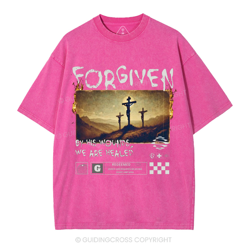 Forgiven Christian Washed T-Shirt