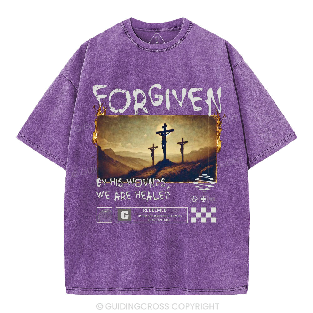 Forgiven Christian Washed T-Shirt