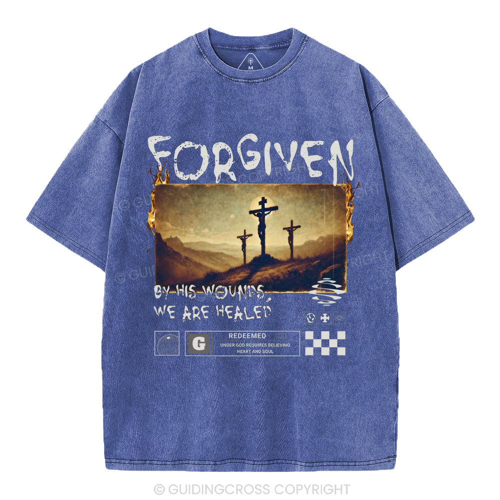 Forgiven Christian Washed T-Shirt