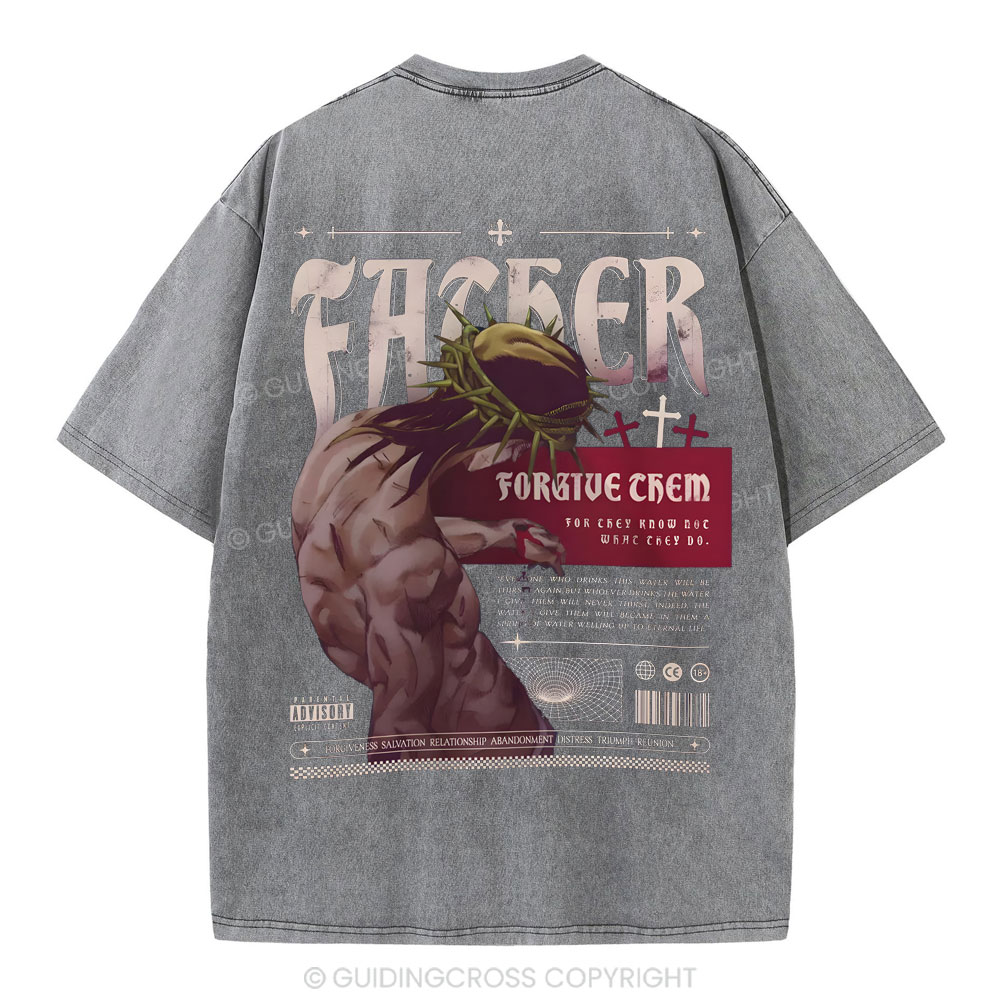 Forgiven Christian Washed T-Shirt