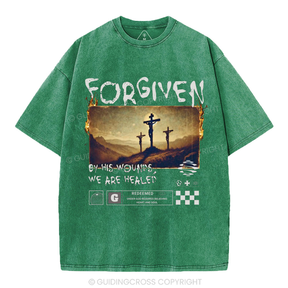 Forgiven Christian Washed T-Shirt