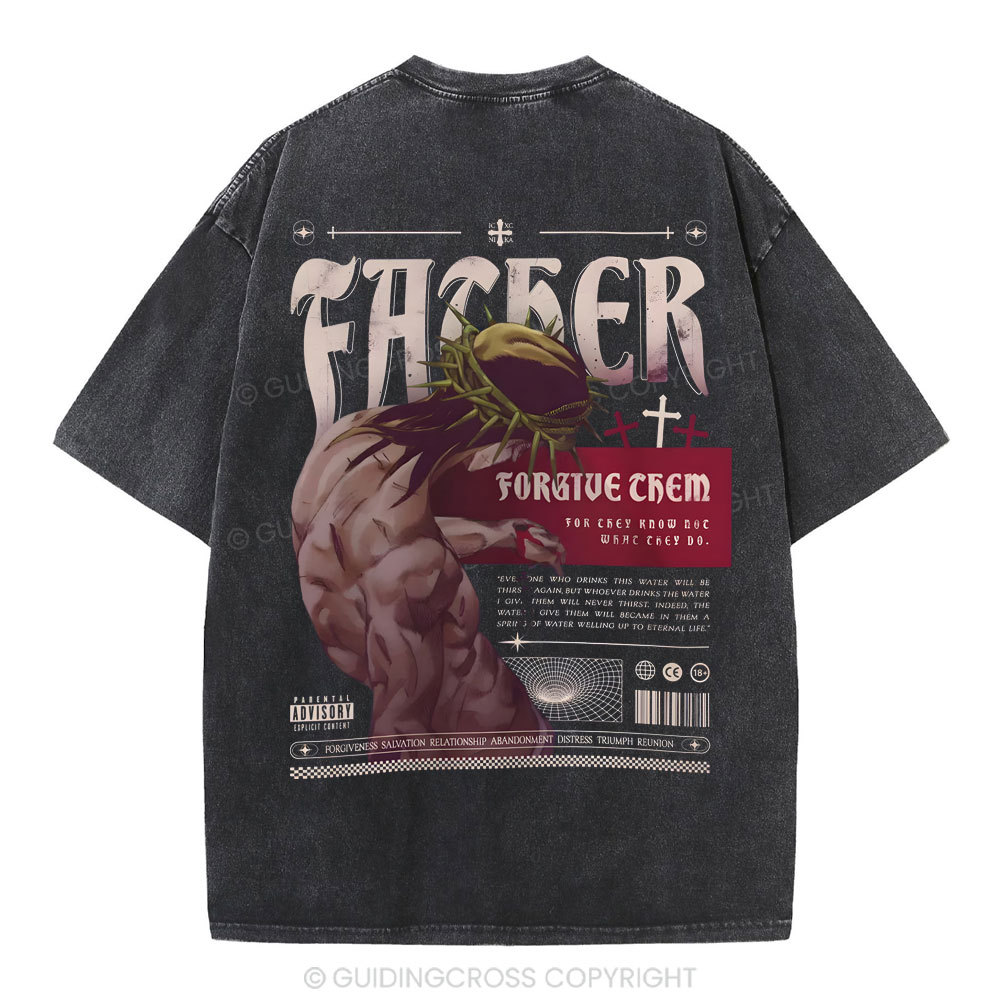 Forgiven Christian Washed T-Shirt