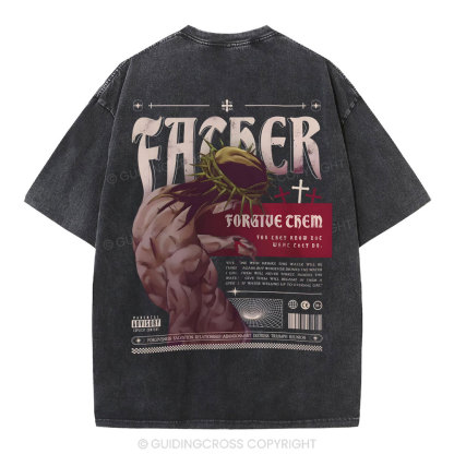 Forgiven Christian Washed T-Shirt