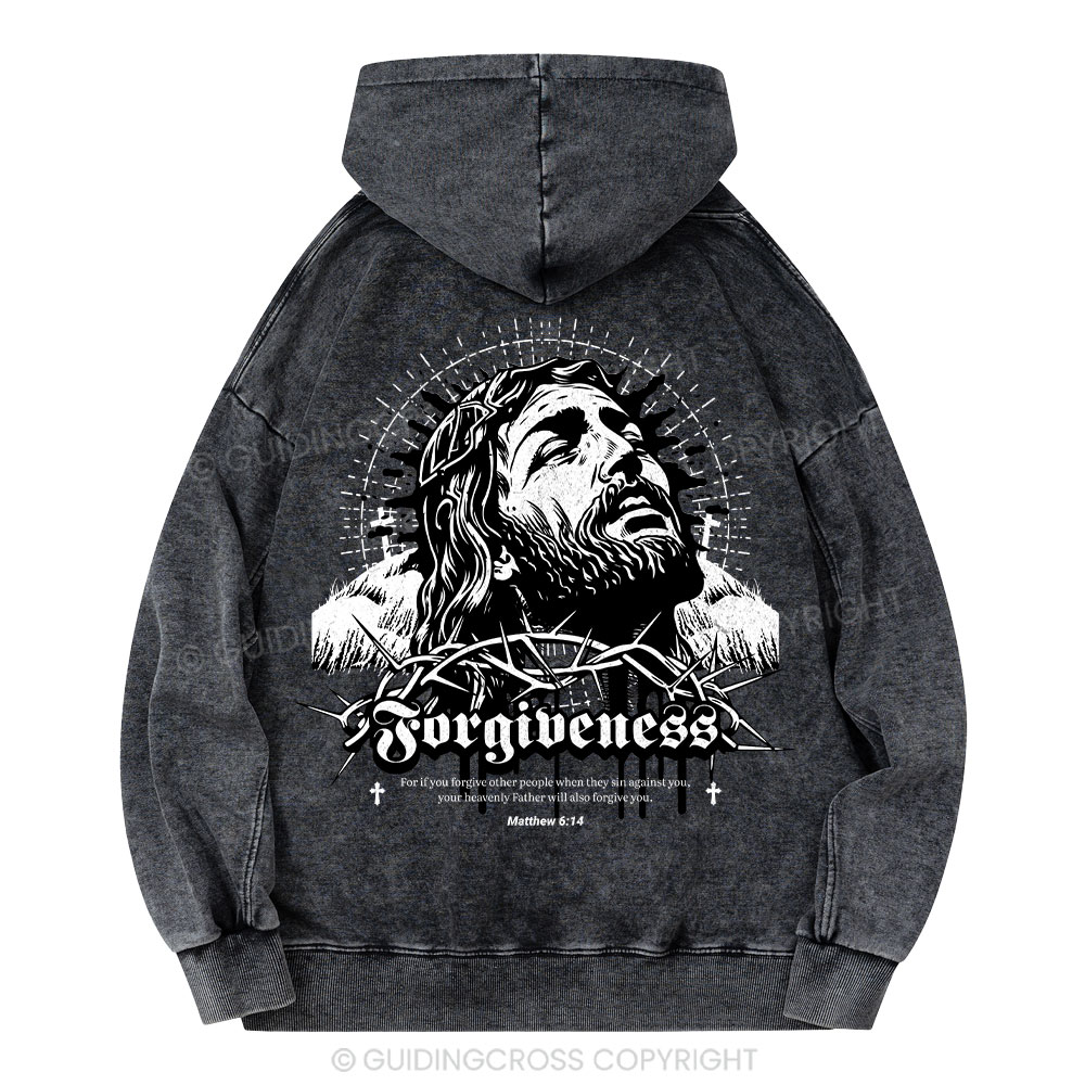 Transformed Christian Washed Hoodie Sale - GuidingCross