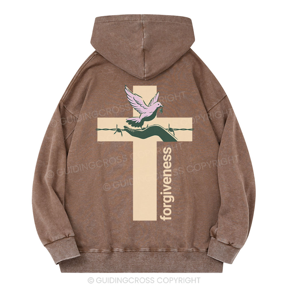 Transformed Christian Washed Hoodie Sale - GuidingCross