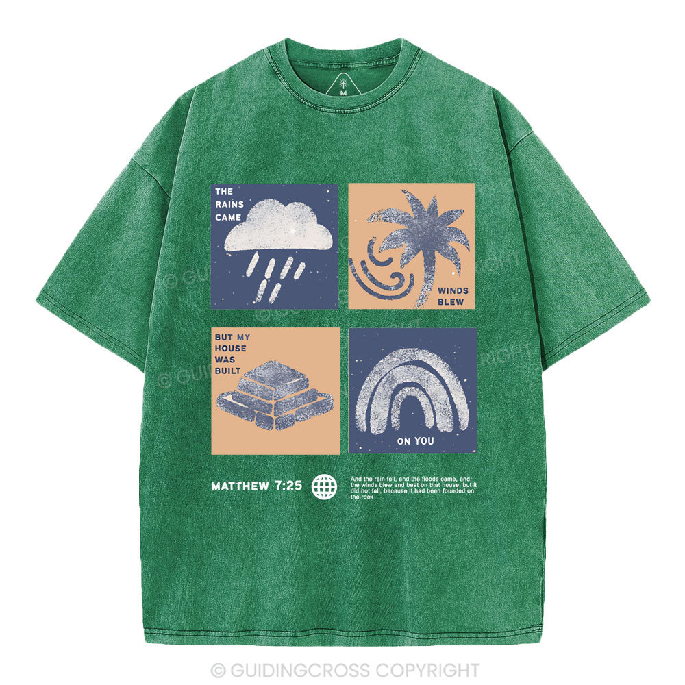 Found On The Rock Christian Washed T-Shirt