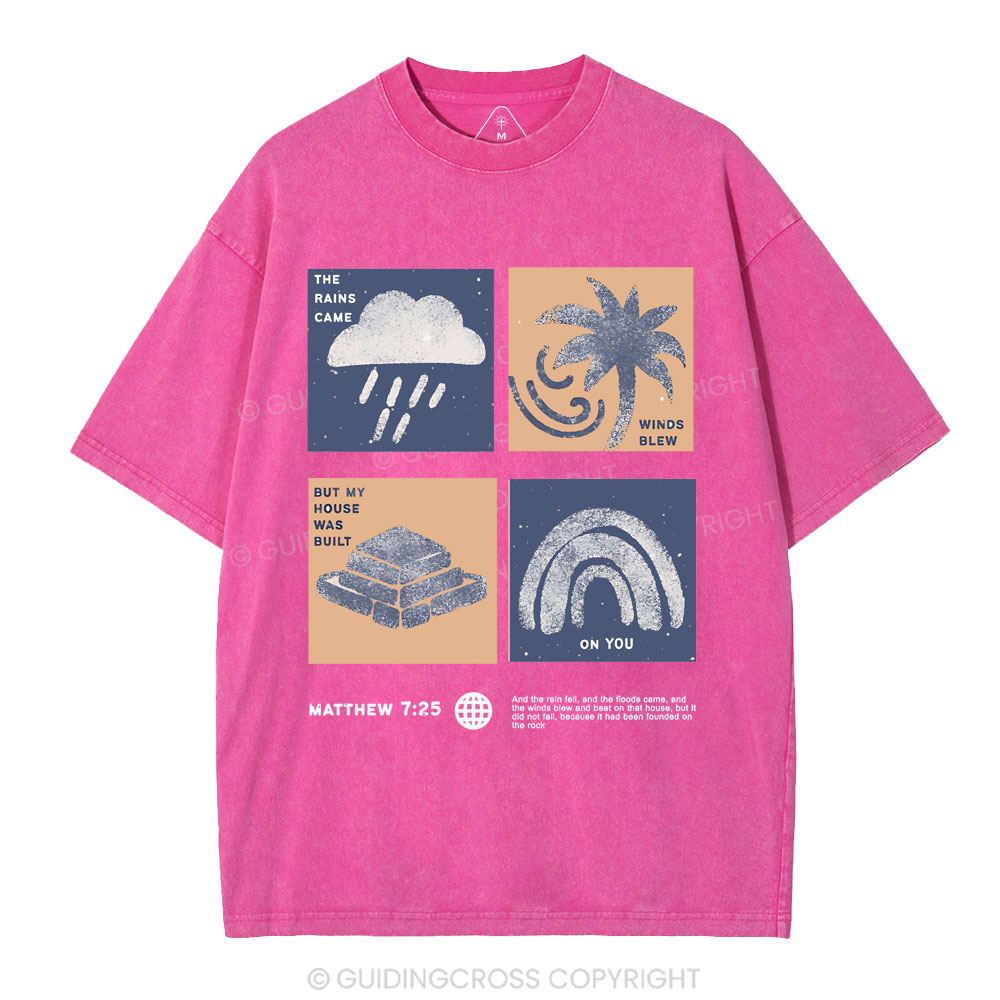 Found On The Rock Christian Washed T-Shirt