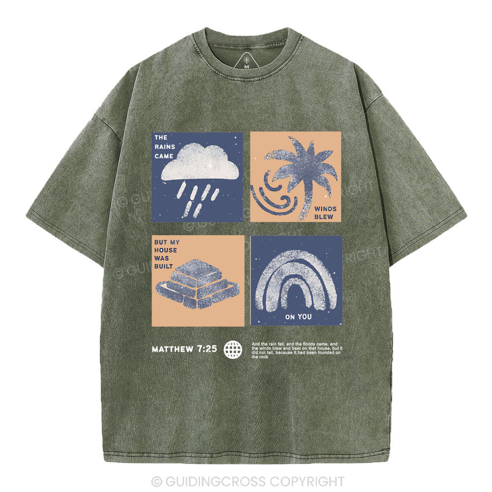 Found On The Rock Christian Washed T-Shirt