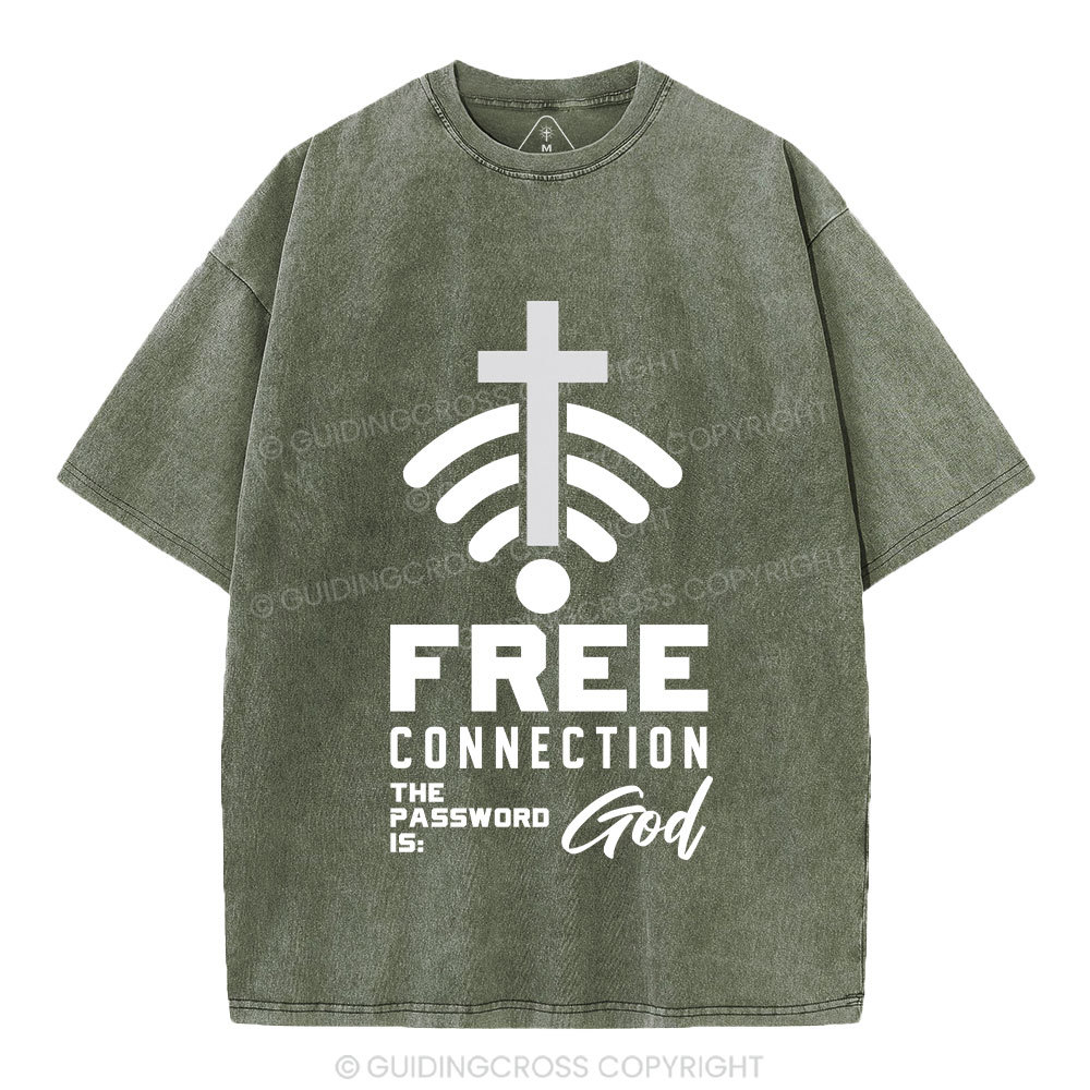 NEW-Sample Christian Washed T-Shirt Sale - GuidingCross