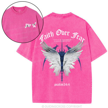 Free From Fear Christian Washed T-Shirt