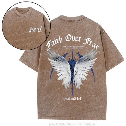 Free From Fear Christian Washed T-Shirt