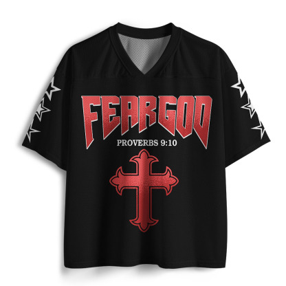Fear God Christian Mesh Jersey