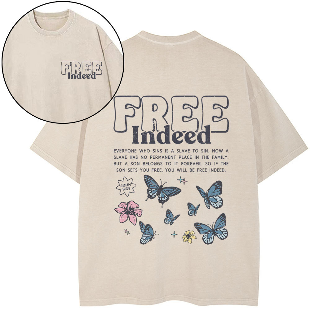 Vintage Washed Christian Sample T-Shirt Sale-GuidingCross