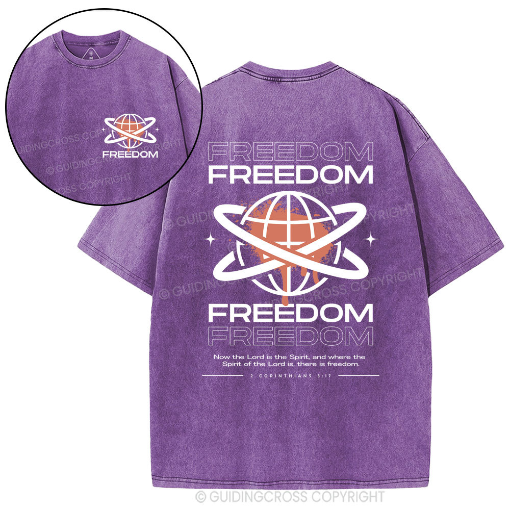 Freedom Christian Washed T-Shirt