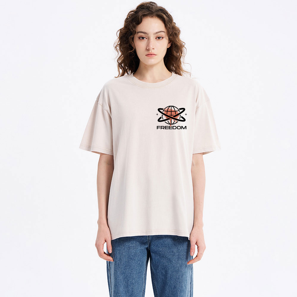 Freedom Christian Washed T-Shirt